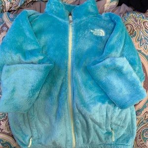 Blue north face jacket!